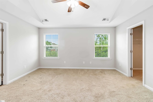 177 Viewmont Dr, Duncan, SC 29334 - carpeted empty room with ceiling fan and lofted ceiling