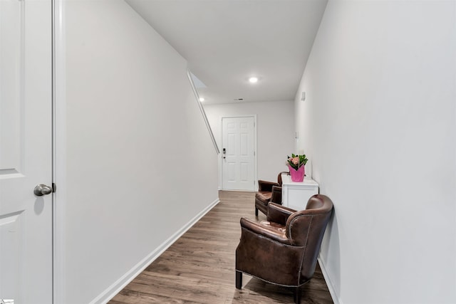 1808 Bridle Ln, Roebuck, SC 29376 - hall with wood finished floors and recessed lighting