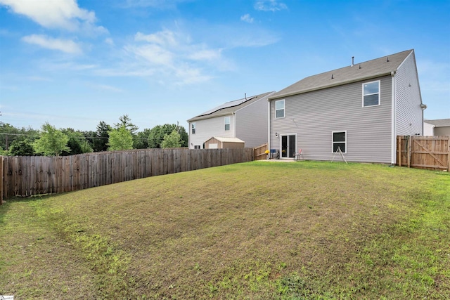 1808 Bridle Ln, Roebuck, SC 29376 - rear view of house featuring a fenced backyard