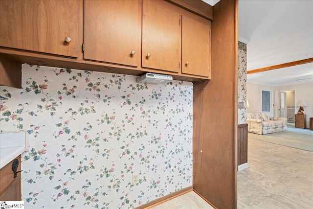 200 Camille St, Easley, SC 29642 - laundry room with baseboards