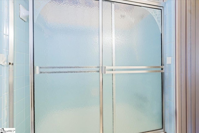 200 Camille St, Easley, SC 29642 - bathroom featuring a stall shower