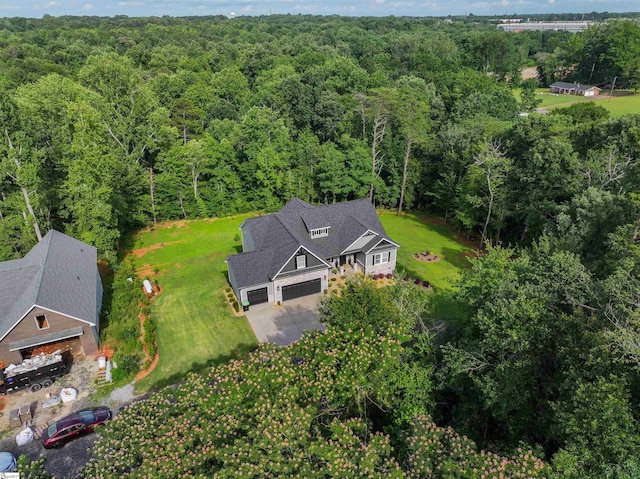 140 Holmes Dr, Spartanburg, SC 29303 - view of subject property featuring a heavily wooded area
