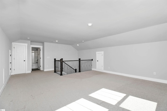 913 Wild Pine Ct, Duncan, SC 29334 - additional living space featuring lofted ceiling and carpet flooring