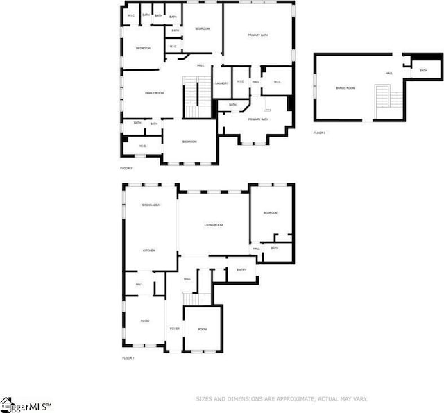 913 Wild Pine Ct, Duncan, SC 29334 - view of floor plan / room layout