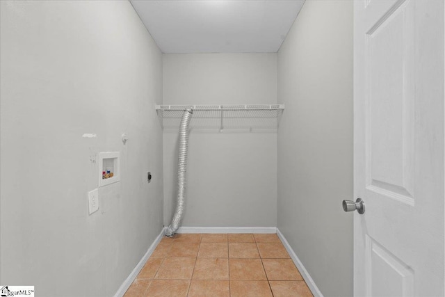 263 Cornelson Dr, Greer, SC 29651 - laundry room featuring hookup for an electric dryer, washer hookup, light tile patterned floors, and gas dryer hookup