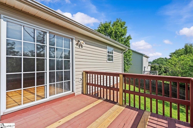 263 Cornelson Dr, Greer, SC 29651 - view of wooden terrace