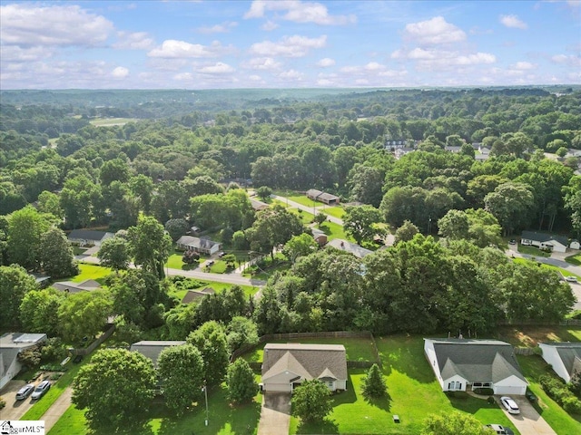 263 Cornelson Dr, Greer, SC 29651 - aerial view of residential area featuring a forest
