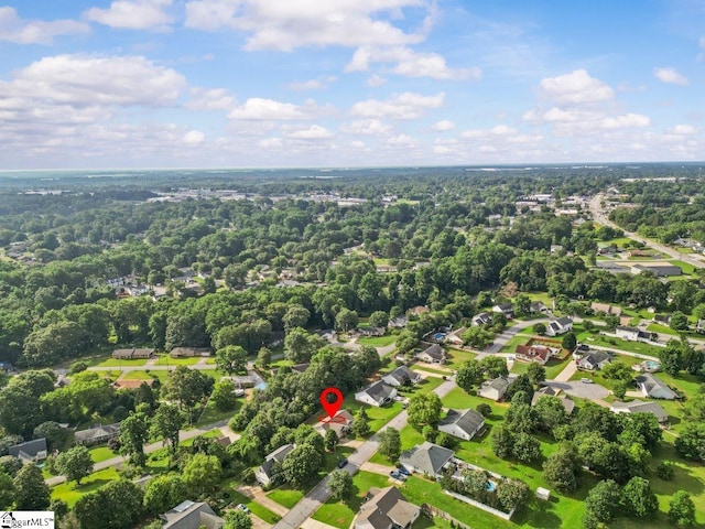 263 Cornelson Dr, Greer, SC 29651 - aerial view of property's location with nearby suburban area