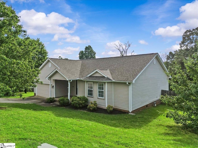 263 Cornelson Dr, Greer, SC 29651 - ranch-style house featuring roof with shingles, a garage, and concrete driveway