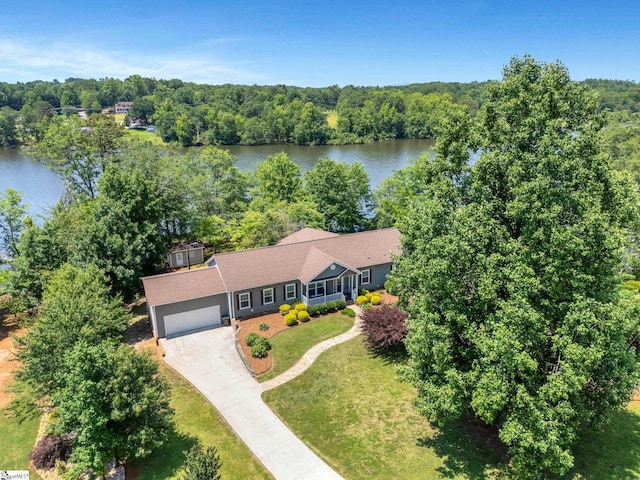 1893 Lake Cunningham Rd, Greer, SC 29651 - view of subject property featuring a nearby body of water