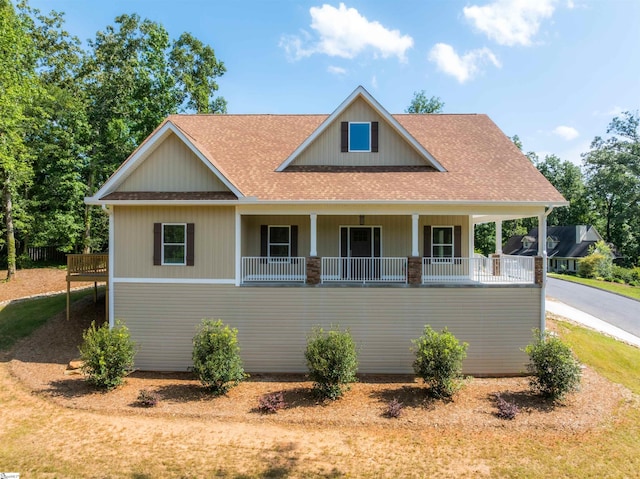 18003 Clermont Cir, Seneca, SC 29678 - view of front facade with roof with shingles and covered porch