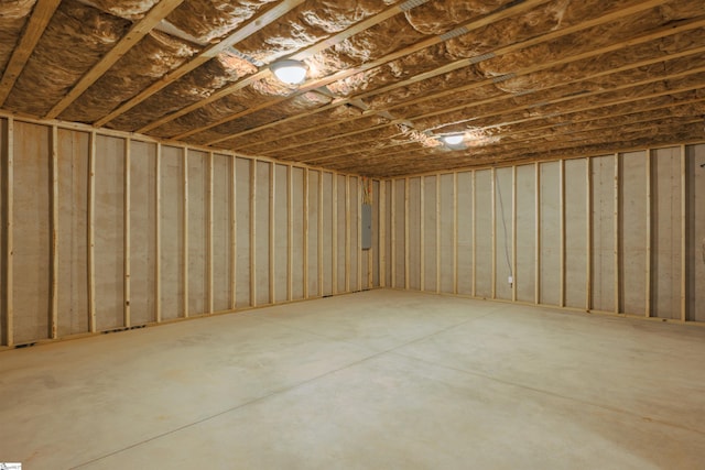 18003 Clermont Cir, Seneca, SC 29678 - unfinished below grade area featuring electric panel