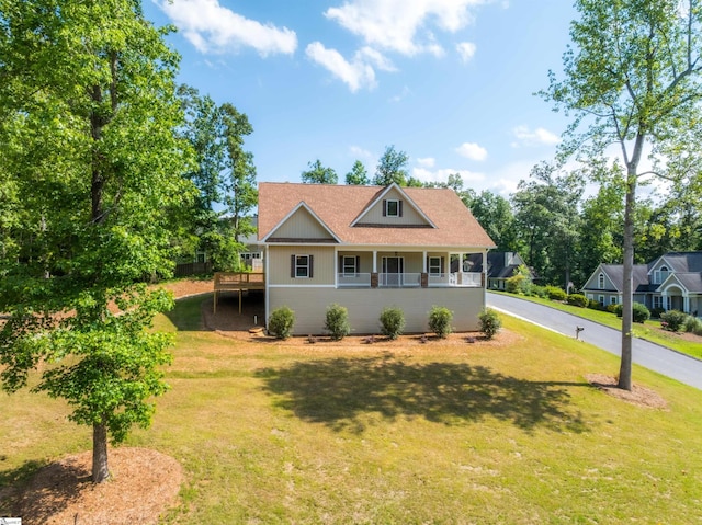 18003 Clermont Cir, Seneca, SC 29678 - view of front facade with a front yard and driveway
