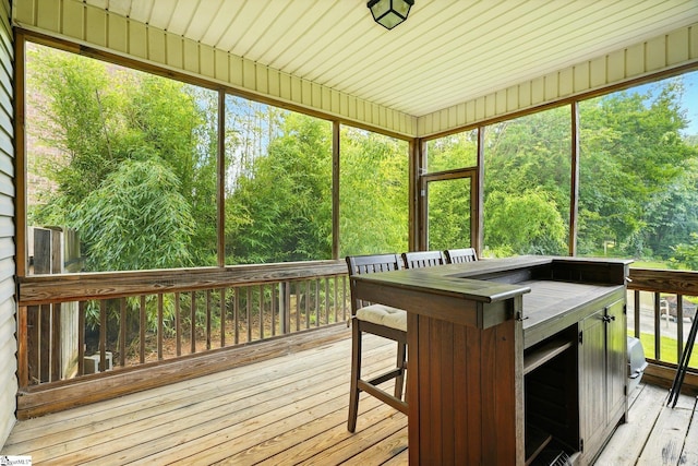 108 Myrtle Way, Greer, SC 29650 - view of unfurnished sunroom