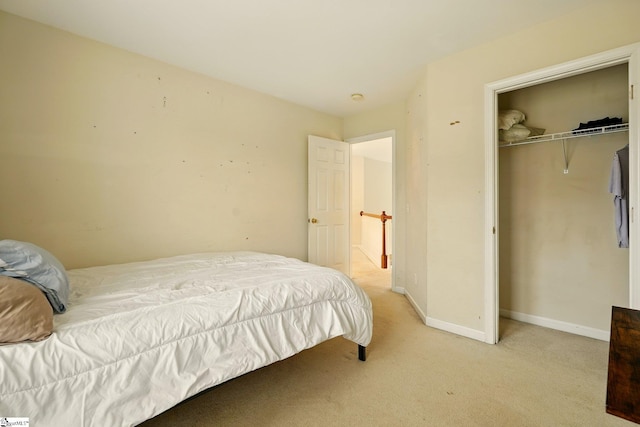 108 Myrtle Way, Greer, SC 29650 - bedroom featuring light carpet and a closet