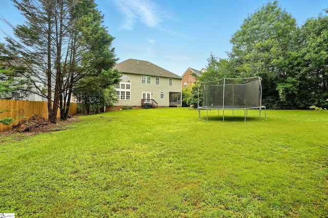108 Myrtle Way, Greer, SC 29650 - view of yard featuring a trampoline