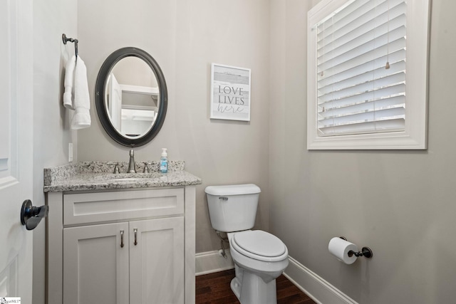 203 Piper Glen Ln, Inman, SC 29349 - bathroom with wood finished floors and vanity