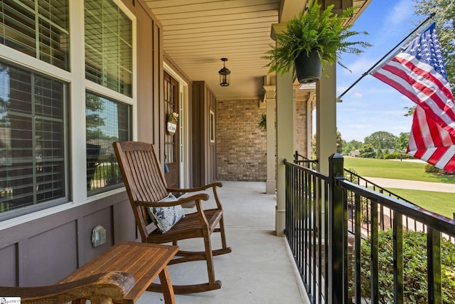 203 Piper Glen Ln, Inman, SC 29349 - view of covered porch