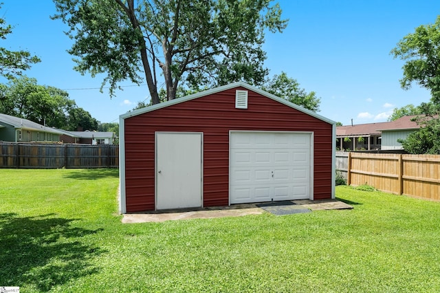 106 Thackston St, Fountain Inn, SC 29644 - view of detached garage