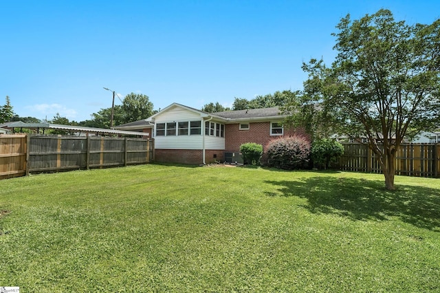 106 Thackston St, Fountain Inn, SC 29644 - view of fenced backyard