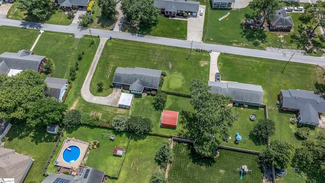 106 Thackston St, Fountain Inn, SC 29644 - aerial view of property and surrounding area with nearby suburban area