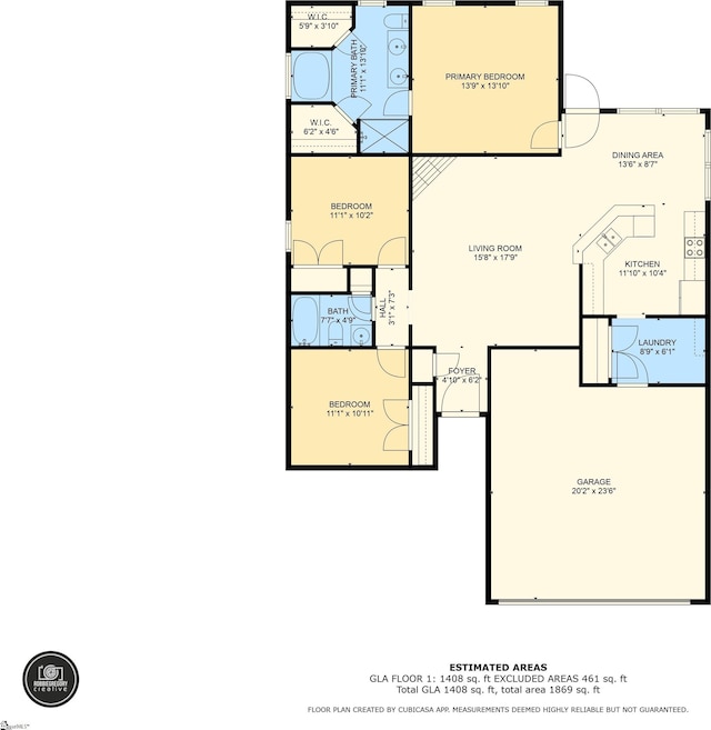 68 Arbours W Ln, Moore, SC 29369 - view of floor plan / room layout