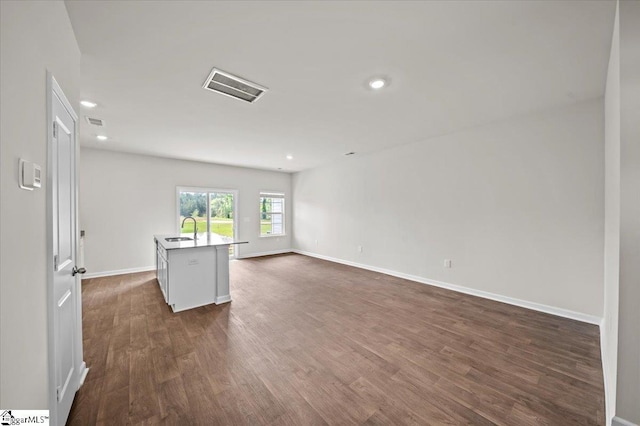 217 Islay Way, Anderson, SC 29621 - unfurnished room with dark wood finished floors and recessed lighting