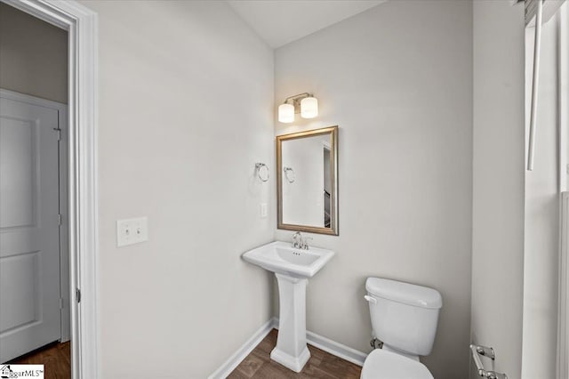 217 Islay Way, Anderson, SC 29621 - bathroom featuring toilet and wood finished floors