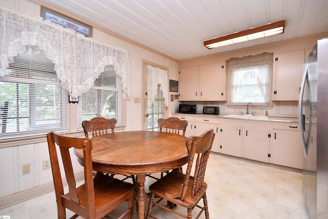 204 Jasper St, Easley, SC 29640 - dining area featuring light flooring and ornamental molding