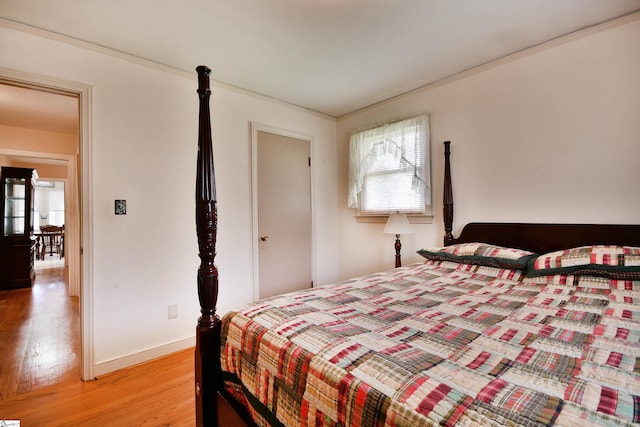204 Jasper St, Easley, SC 29640 - bedroom with light wood-style floors and baseboards