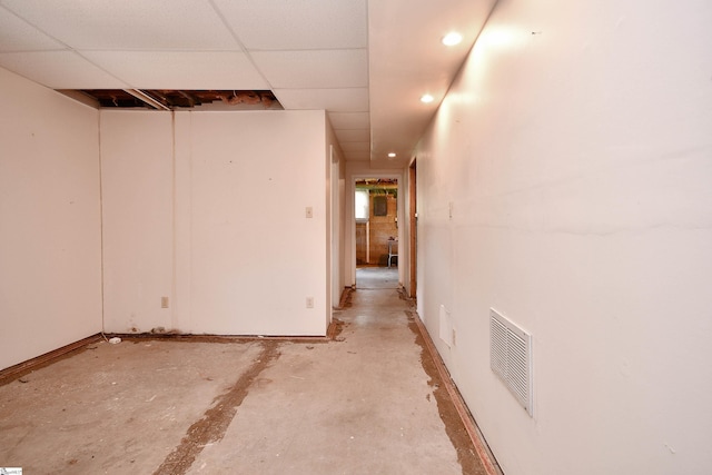 204 Jasper St, Easley, SC 29640 - below grade area with recessed lighting and baseboards