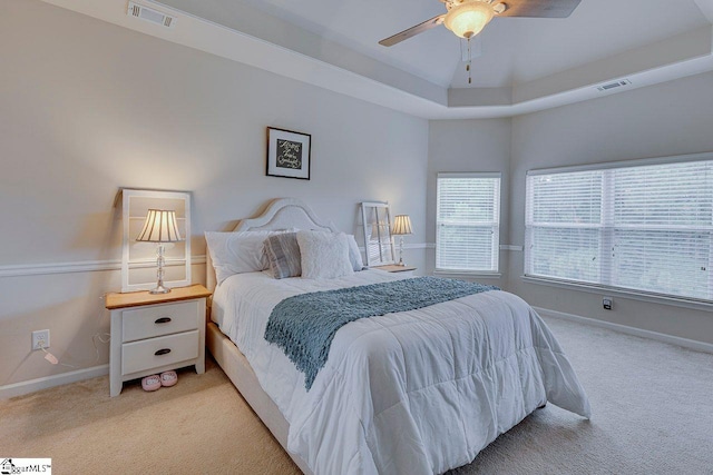104 Saddlehorn Ln, Easley, SC 29642 - bedroom with light colored carpet and ceiling fan