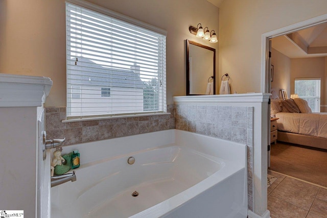 104 Saddlehorn Ln, Easley, SC 29642 - full bathroom with ensuite bath, a bath, and tile patterned floors