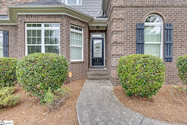 104 Saddlehorn Ln, Easley, SC 29642 - view of exterior entry with brick siding