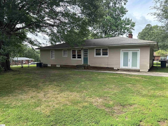 2 Runion Dr, Taylors, SC 29687 - rear view of property with a chimney