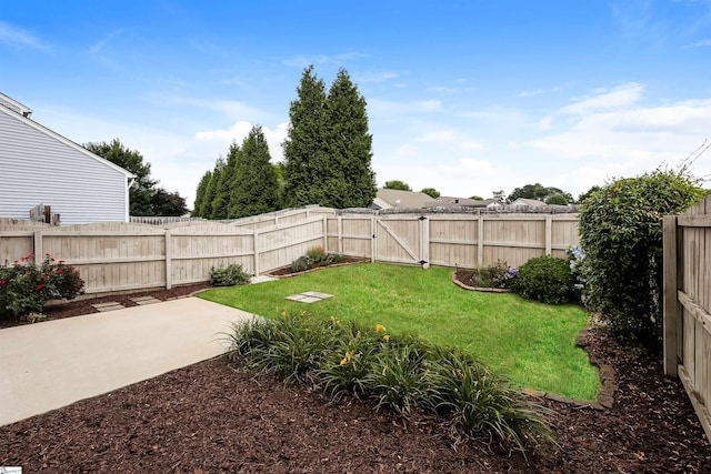319 Aniken Cir, Boiling Springs, SC 29316 - fenced backyard with a patio and a gate