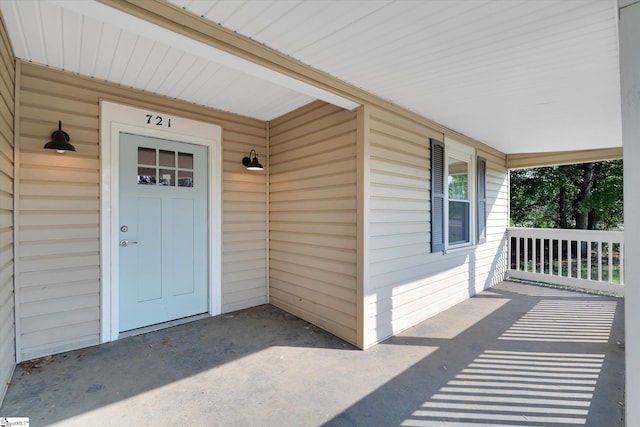721 Central St, Iva, SC 29655 - doorway to property with covered porch