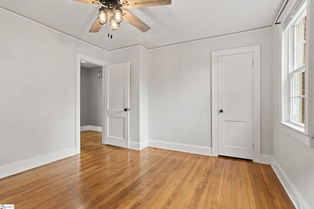 2608 Lane Ave, Anderson, SC 29621 - empty room featuring light wood finished floors, ceiling fan, and plenty of natural light