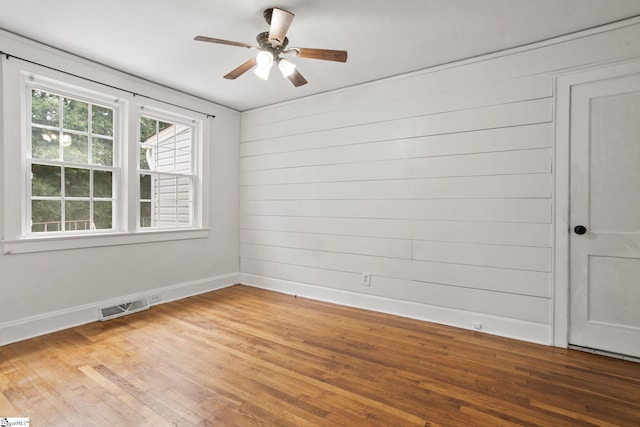 2608 Lane Ave, Anderson, SC 29621 - empty room with light wood-style floors and ceiling fan