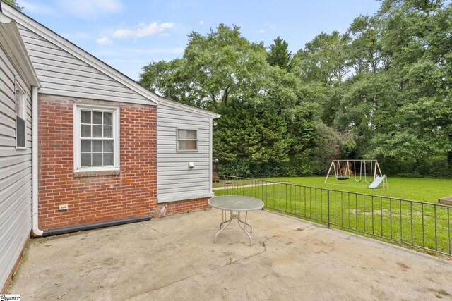 2608 Lane Ave, Anderson, SC 29621 - view of patio with a playground