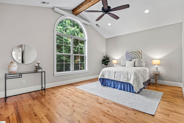 19 Merritt View Ter, Greenville, SC 29609 - bedroom featuring wood finished floors, recessed lighting, and a ceiling fan