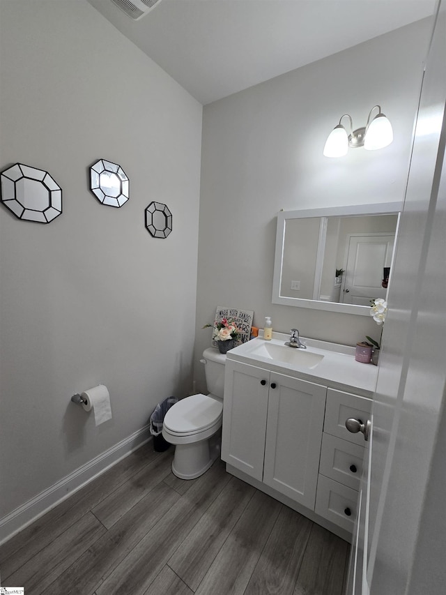 406 Willow Grove Way, Anderson, SC 29631 - half bath featuring wood finished floors and vanity