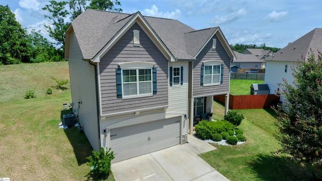 406 Willow Grove Way, Anderson, SC 29631 - view of front of home featuring a garage and concrete driveway