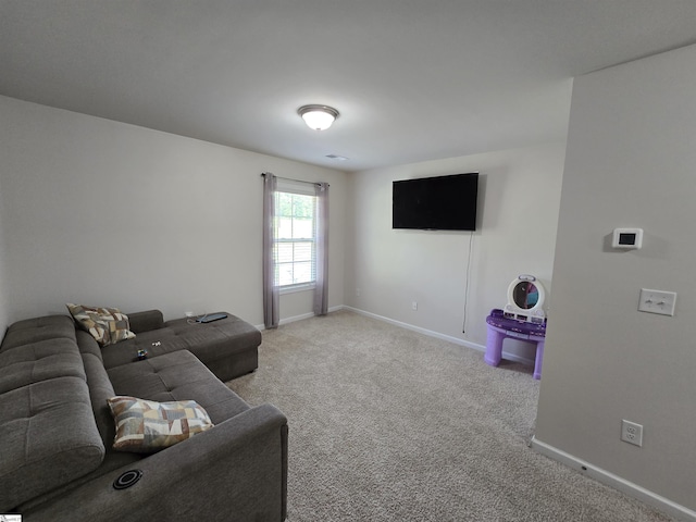 406 Willow Grove Way, Anderson, SC 29631 - living room with light colored carpet and baseboards