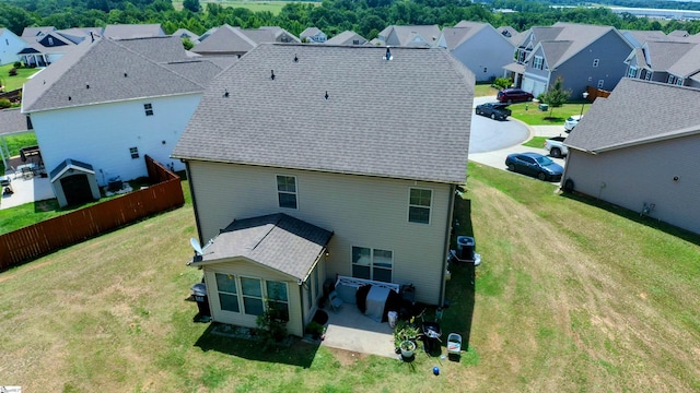 406 Willow Grove Way, Anderson, SC 29631 - back of house with a residential view, a patio area, and a shingled roof