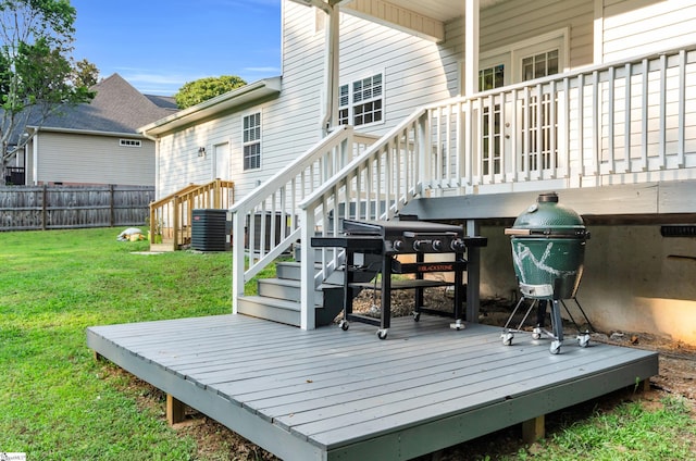 304 Camperdown Ct, Easley, SC 29642 - view of wooden deck