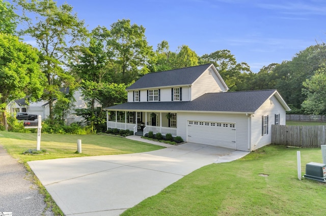 304 Camperdown Ct, Easley, SC 29642 - view of front facade featuring a porch, an attached garage, and driveway
