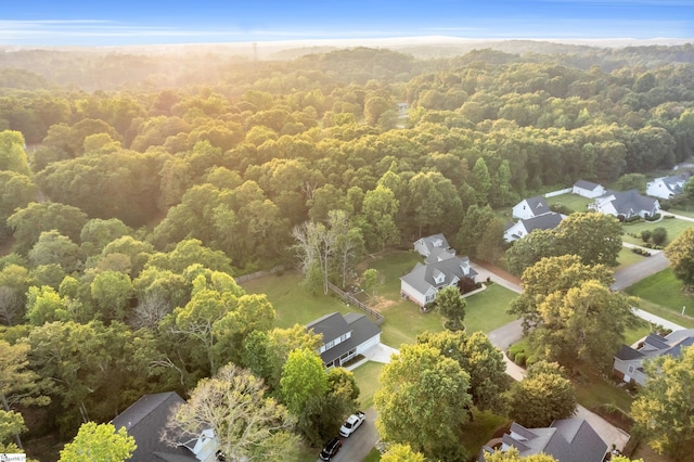 304 Camperdown Ct, Easley, SC 29642 - aerial perspective of suburban area featuring a heavily wooded area