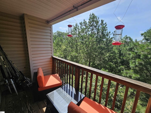 632 Lookover Dr, Anderson, SC 29621 - view of balcony