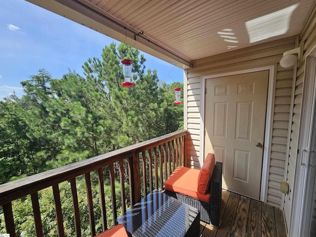 632 Lookover Dr, Anderson, SC 29621 - view of balcony
